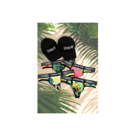 Pack 4 Strings Homme LM2402-57 LOOKME + 2 Casquettes Offertes